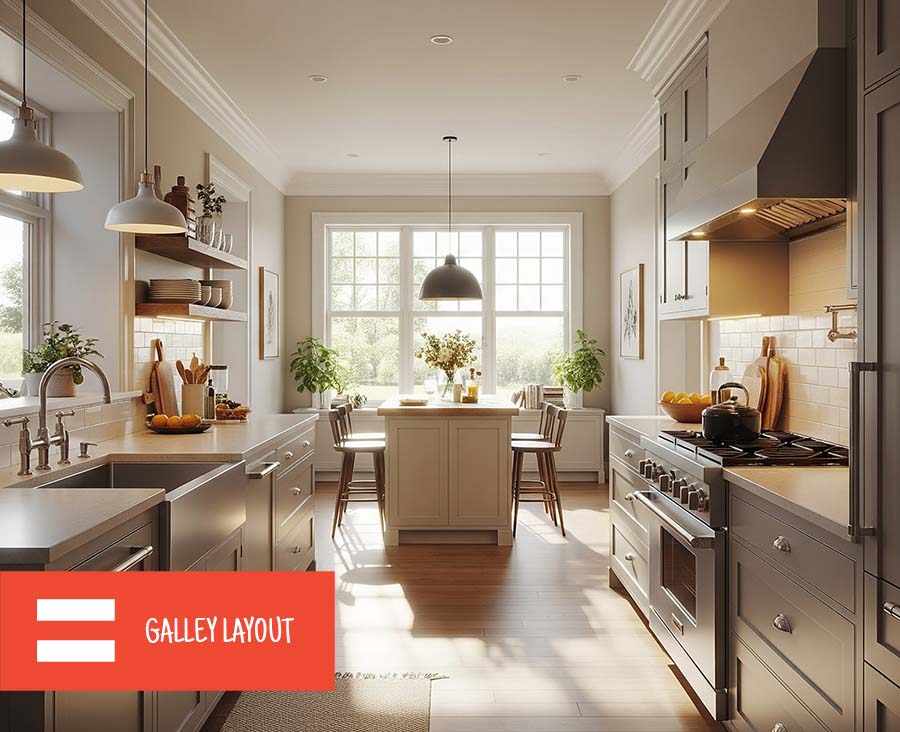 L-Shaped Kitchen Layout