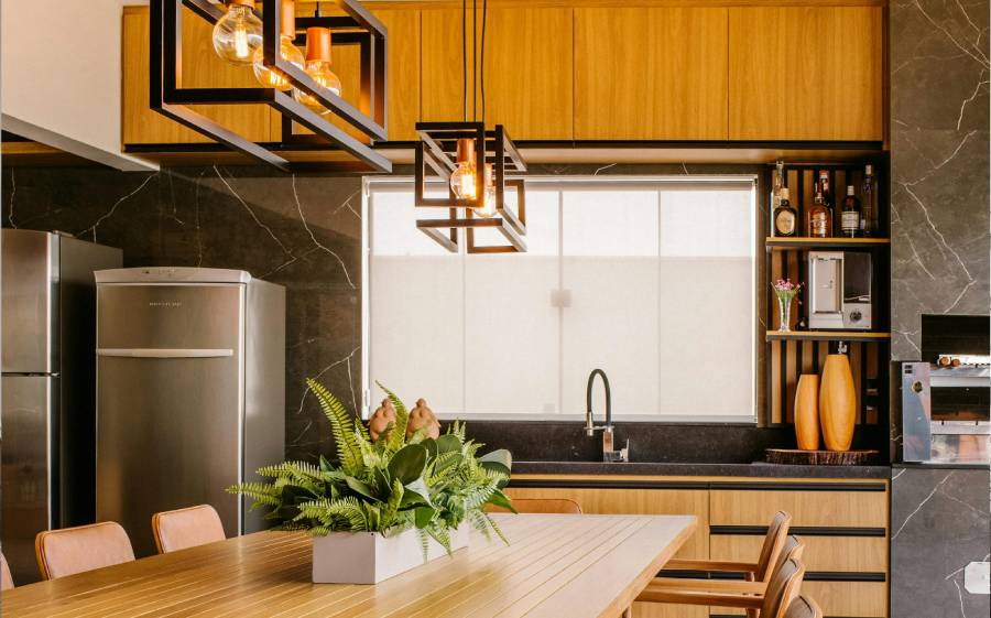 Lived-in kitchen with cozy ambiance